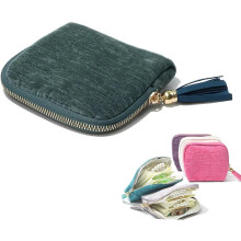 Travel Jewelry Organizer Case with Zipper & Tassel – Holds Earrings, Necklaces, Rings, Bracelets, Brooches – Compatible with Women's Travel