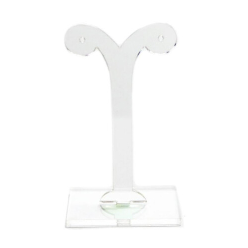Acrylic earring display rack for home and store use