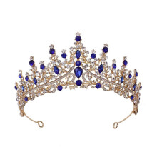 Rose Gold Crystal Tiara & Crown for Women – Rhinestone Princess Tiara Compatible with Bridal, Birthday, Prom, Halloween, Christmas