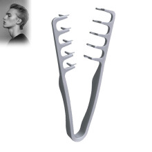 Peigne de coiffage pour donner du volume à la frange et discipliner les coutures (1 pièce)
