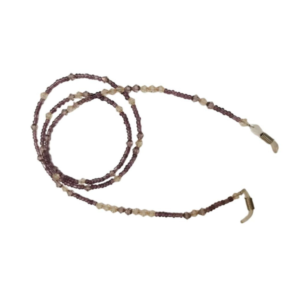 Fashion Elegant Crystal Beads Eyeglasses Chain Holder Eyewear Lanyard Necklace