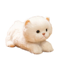 Gray and White Ragdoll Cat Plush Toy 13.4 Inches