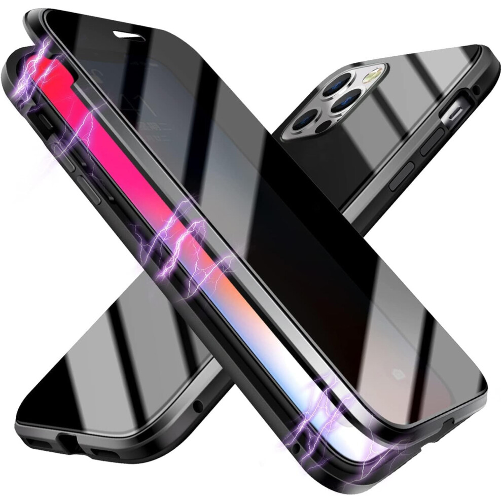 Double-Sided Tempered Glass Case For Iphone 11 ProâMagnetic Metal Frame, Hd Clear Shell, Compatible With Iphone 11 Pro 9027700551732