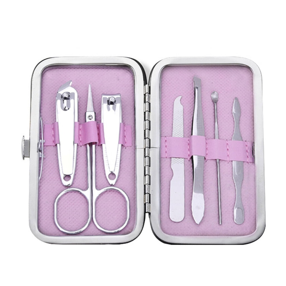 Travel Mini Manicure set Nail Clipper set Pedicure Care Grooming Kit with Case