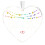 Ornement de Noël en cristal pour couples, 8 cm 1