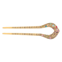 Hairpin Alloy Carved Shape Elegant Embellishment