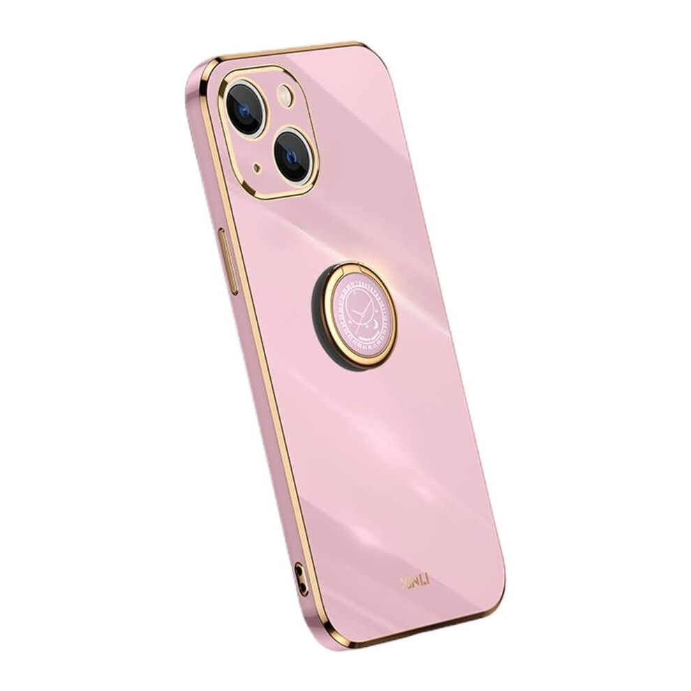 Classic Soft Phone Case Compatible With Iphone X, Xs, Xr, Se (2022), 8, 7, 6, 6S, Plus, Max Â Slim Ring Bracket Cover Purple 9027700553538
