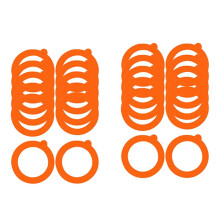 Silikon-Ersatzdichtung für Schraubdeckel, 24er-Packung