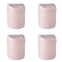 Poubelle en plastique avec couvercle à charnière, 3,5 gallons