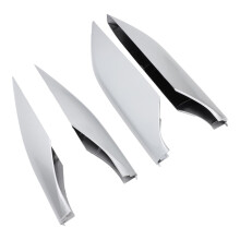 6pcs Capuchons d'extrémité de galerie pour Toyota Prado FJ120 2002-2009 Argent