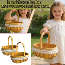Panier tressé à la main pour le rangement de la cuisine et de la maison