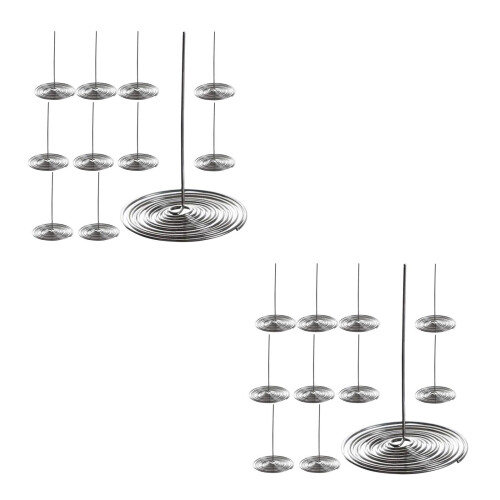 40Stk Teekannen Teefilter Ausguss Silber