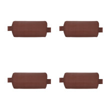 4Stk Bequeme Strandstuhl Kopfkissen Faltbar Mit Elastischem Band