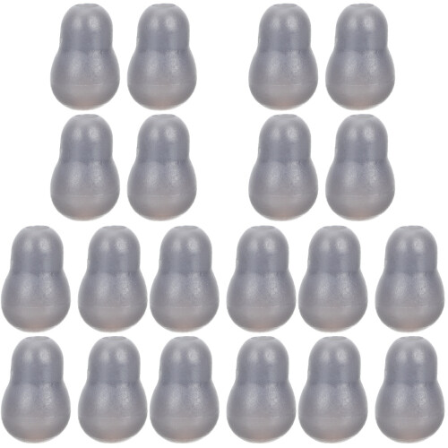 20Pcs Grey Replacement for Stethoscope Durable and Universal