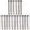 300Pcs White Nylon Self-Locking Cable Ties with Screw Holes for Fixing 1