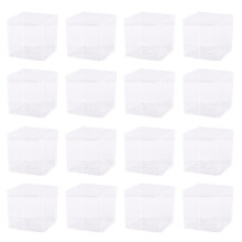 60Pcs Transparent Mousse Containers PP Material Reusable Yogurt Cups