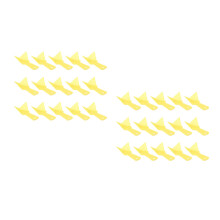 30Pcs Yellow ABS Drywall Corner Tools with Plastic Handle for Home Use