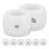 8Pcs Plastic Foosball Rod Positioner Replacement Parts White Set 1