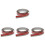 4pcs Floor Transition Strip Stone Plastic Excessive Strip Pvc 1
