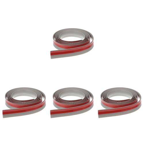 4pcs Floor Transition Strip Stone Plastic Excessive Strip Pvc
