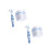 2Pcs Environmentally Friendly Double Sided Denture Brush with Storage 1