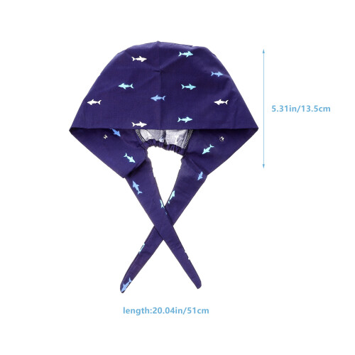 1Ud Gorro Médico Unisex Absorbente De Sudor Con Estampado Divertido 2