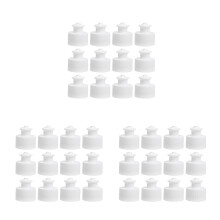 90 Pcs Push Pull Screw Caps Plastic Bottle Caps Water Bottle Caps For
