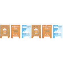 6Pièces Pince Note En Bois Colorée Pour Maison Et