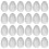 100St Witte Polystyreen Eieren Voor Creatieve Paasdecoraties En Hobby 8