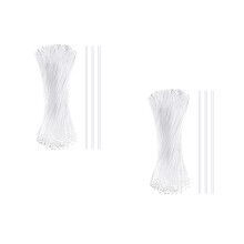 200Pcs Clear Acrylic Lollipop Sticks Premium Food Grade DIY Candy Rods