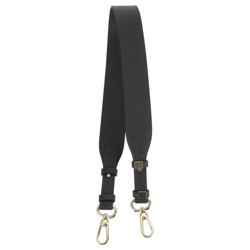3Pièces Sac Cuir Large Noir Ajustable Pour Épaule