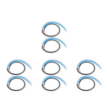 8Pcs Dual Color Flexible Headlight Strip Tube for Auto Daytime Running