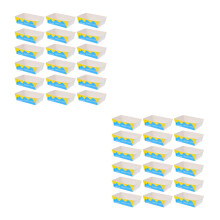200Pcs Party Snack Containers Paper Fried Food Holders with Pe Film