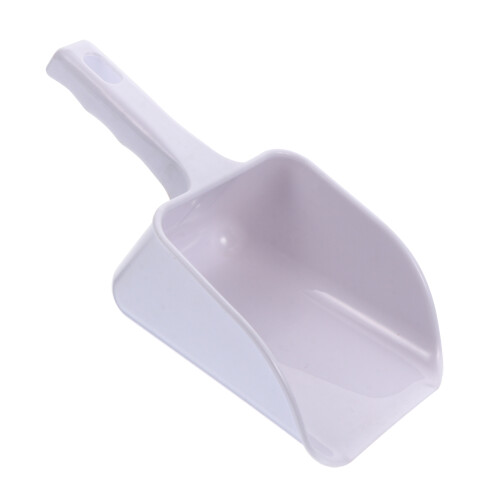 3Pcs Simple White Tea Scoop Lightweight Ice Comfortable Handle