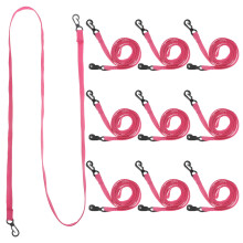 10Pcs Nylon Ski Glove Leash for Kids Rosy Mitten Clips Anti-Loss Strap