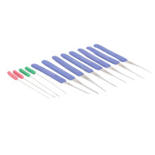12pcs Spring Steel Tap Extractor Kit for Stripped Screws, 0.15-0.4mm