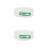3000Pcs White Self Adhesive Labels Label Roll 1