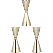 3St Gouden Dubbele Ounce Cocktail Jigger Voor Wijn Thuis En Bar