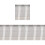 400Pcs White Self-Locking Nylon Cable Ties for Indoor Outdoor Use 1