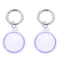 2 Pieces Cases Tag. Holder For Pet Protective Cover Accessory Collar