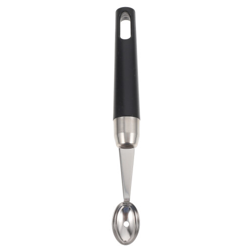 2Pcs Stainless Steel Eating Fruit Tool Black Wide Use Kitchen Gadget