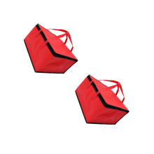 2St Rood Bento Bewaartas Isolatie Tas Voor Maaltijd En Picknick