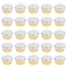 50Pcs and Cheese Cake Boxes Portable Dessert Containers
