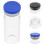 20 stück 10 ml durchsichtige vials mit verschlusskappen 4