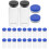 20 stück 10 ml durchsichtige vials mit verschlusskappen 11