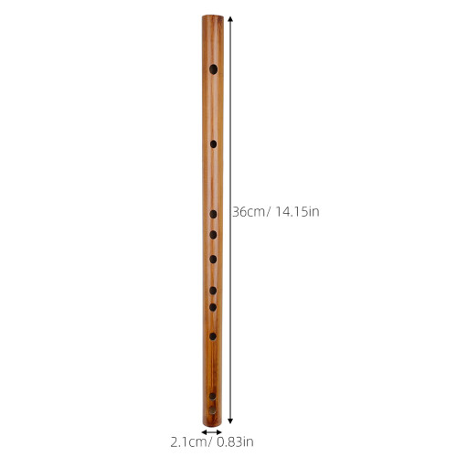 Flauta Piccolo De Madera Pequeña Y Práctica Con Clave Sol 2