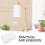 1pack Khaki Cloth Lampshade Diffuse Lighting 7.9x5.5in 7