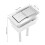 Toiletten Deckel Knopf Abs Accessoires Oval 2