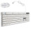 Wired Backlight Mechanical Feel Keyboard Gaming (Weiß) 9