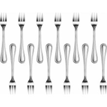 58086 Slimline Pattern, 18/0 Stainless Steel, Oyster Fork, 5.4-Inch, Set of 12